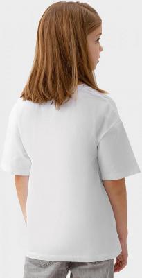 Футболка детская 123BBGJC12150200 белый, 158 – фото 4