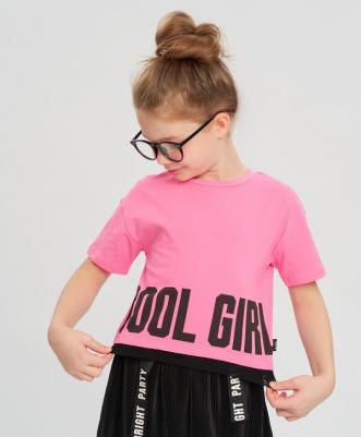 Футболка детская 123BBGMC10011200, розовый, 128