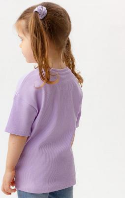 Футболка детская 123BBGMC12223100 фиолетовый, 110 – фото 4