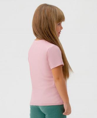 Футболка детская 123BBGMC12261200, цвет розовый, размер 104 – фото 2