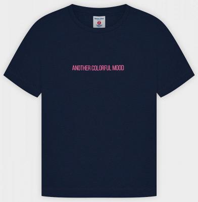 Футболка синяя, мод.122BBGB12011000, р.122 – фото 4