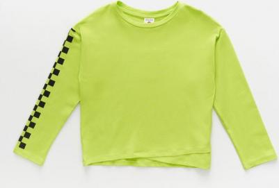 Лонгслив детский 123BBGJC12105500, цвет салатовый, размер 140 – фото 6