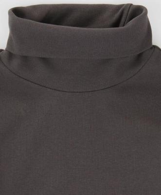 Водолазка с длинным рукавом серая детская, 98, 224BBBB1801 – фото 1