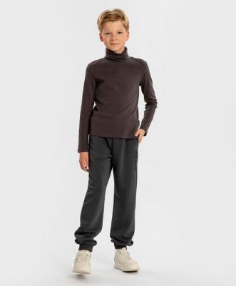 Водолазка с длинным рукавом серая детская, 98, 224BBBB1801 – фото 3