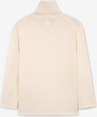 Водолазка из кашемира молочная для девочки Select, 116, 223GLEGC3201 – фото 4