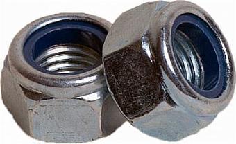 Гайка с контрящим кольцом DIN985 м16 830шт гс16