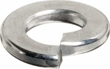 Оцинкованная гроверная шайба м6 DIN127 100 шт