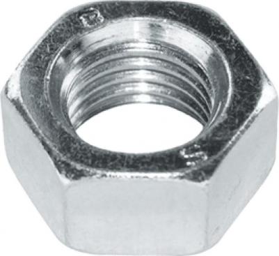 Шестигранная оцинкованная гайка М10 DIN 934 5 кг – фото 2