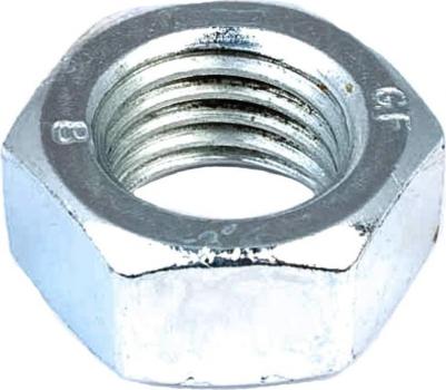 Гайка DIN 934 М22 белый цинк 6 шт 274061 – фото 1