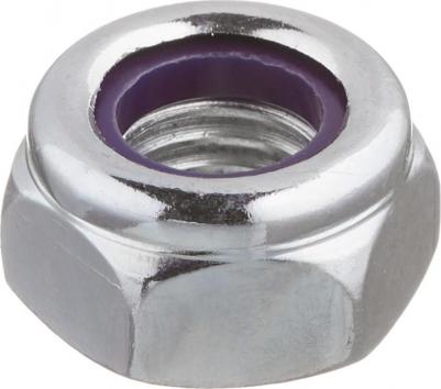 Оцинкованная самоконтрящаяся гайка М10 DIN985 (40 шт.) – фото 4