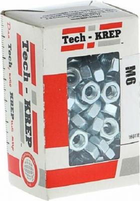 Гайка М6 DIN934 шестигранная 200 штук в упаковке (105247) – фото 1