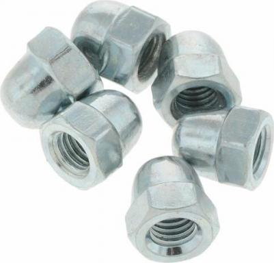 Оцинкованная колпачковая гайка М8 DIN1587 (6 шт.) – фото 1