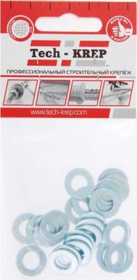 Оцинкованная плоская шайба М8 DIN125а (25 шт.) – фото 2