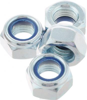 Оцинкованная самоконтрящаяся гайка М6 DIN985 (16 шт.) – фото 2