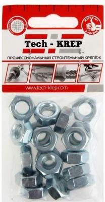 Оцинкованная шестигранная гайка М10 DIN934 18 шт – фото 1