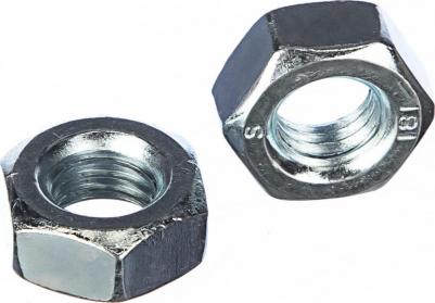 Оцинкованная шестигранная гайка М10 DIN934 50 шт – фото 3
