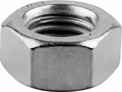 Оцинкованная шестигранная гайка М6 DIN934 40 шт – фото 2