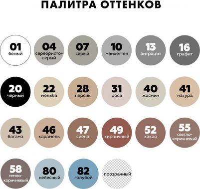 Герметик силиконовый затирка CS 25 № 16 графит 280 мл – фото 5