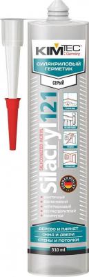 Силакриловый герметик Sсерilacryl 121 серый, 310 мл 02-04-78 обладает адгезией к разным материалам без использования грунтовок. Тиксотропные свойства