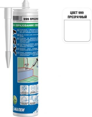 Герметик силиконовый санитарный XS1 прозрачный 300 мл