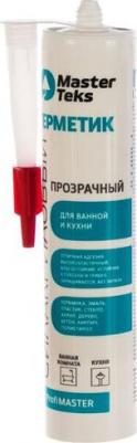 Герметик ProfiMASTER для ванной и кухни 290 мл. белый 1 шт. 387 гр – фото 2