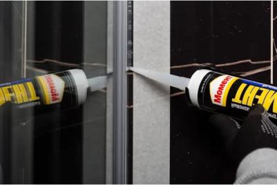 Герметик силиконовый санитарный прозрачный, 280 мл – фото 9