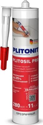 Герметик силиконовый затирка PlitoSil Premium прозрачный 310 мл 4607013047532 – фото 6