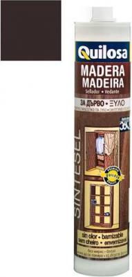 Герметик акрил-силиконовый для дерева Madera Sintesel венге 280 мл – фото 1