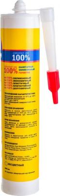Герметик силиконовый, санитарный, бесцветный, 260 мл – фото 4
