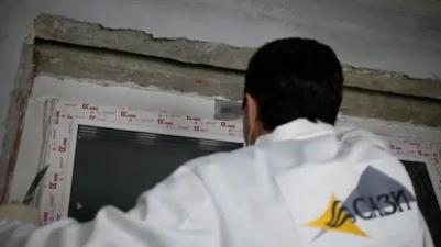 Герметик акриловый для окон Стиз В цвет светло-серый 3 кг – фото 5