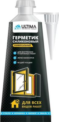 Герметик силиконовый универсальный белый, 80 мл – фото 4