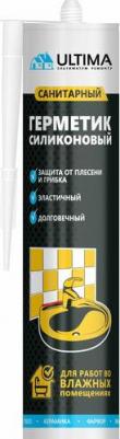 S герметик силиконовый санитарный бесцветный280ml H0803 – фото 3