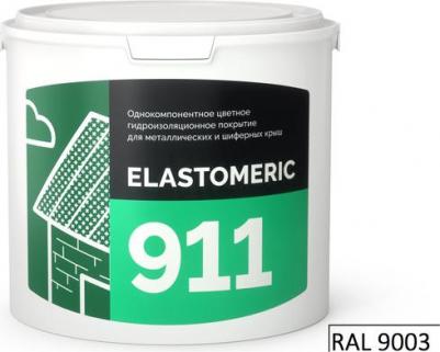 Гидроизоляционная мастика для металлических кровель Elastomeric 911 окраска и защита от коррозии металлических и шиферных крыш – фото 1