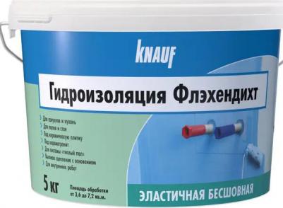 Гидроизоляция без битума Flachendicht Флэхендихт, 5 кг