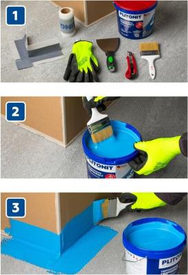 Угол гидроизоляционный внешний ГидроЛента 120х200 мм (2 шт.) – фото 2