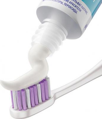 Зубная паста отбеливание и восстановление эмали клубника 65 г – фото 20