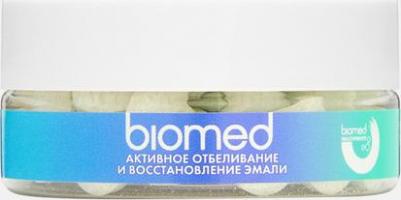 Зубная паста в таблетках Активное отбеливание и восстановление мята 62 шт – фото 20