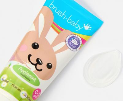 Детская зубная паста до 3 лет 50 мл яблоко/мята – фото 4