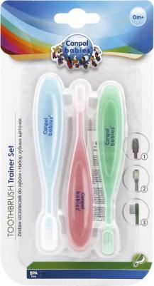 Набор зубных щеток, цвет: голубой/розовый/зеленый – фото 3