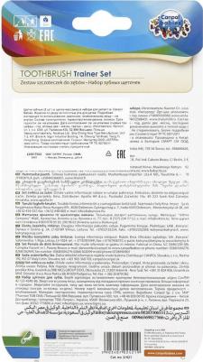 Набор зубных щеток, цвет: голубой/розовый/зеленый – фото 4