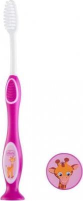 Зубная щетка с присоской, цвет: розовый – фото 8