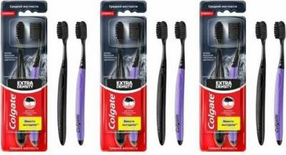 Щётка зубная Extra Density средней жёсткости, 2 шт – фото 4