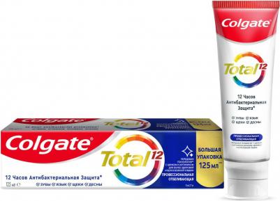 Зубная паста Total 12 профессиональная отбеливающая антибактериальная 125 мл – фото 15