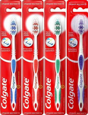 Зубная щетка Классика Плюс средняя жесткость – фото 15