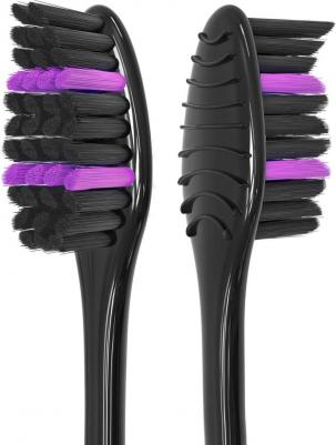 Зубная щетка с гибкой ручкой Super Flexi Black средней жесткости, 4 шт – фото 4