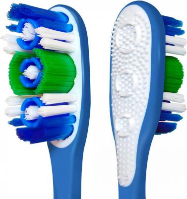 Зубная щетка Суперчистота 360 средняя, цвет: красный – фото 7