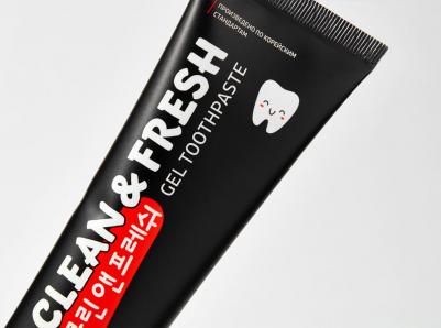 Гелевая зубная паста Clean&Fresh с бамбуковым углем и перечной мятой, 105 г – фото 14