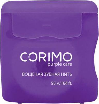 Зубная нить, 50 м Ultra flat waxed, Purple 1 шт – фото 5