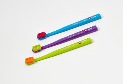 Набор зубных щёток Ultrasoft толщиной волокон 0,1 мм, 3 шт – фото 1