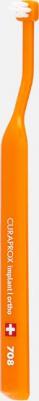 Щётка зубная CS708 для имплантов и ортоконструкций, оранжевая – фото 3